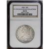 Image 3 : 1836 50C Lettered Edge AU53 NGC. O-104, R.3. This vari 1836[50C] Lettered Edge AU53 NGC.