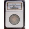 Image 1 : 1836 50C Lettered Edge AU55 NGC. O-119. R.3. Vivid blu 1836[50C] Lettered Edge AU55 NGC.
