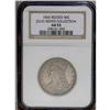 Image 1 : 1836 50C Reeded Edge AU53 NGC. JR-2, R.5. A small dot 1836[50C] Reeded Edge AU53 NGC.