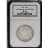 Image 1 : 1837 50C XF40 NGC. A crack resembling a lightening bol 1837[50C] XF40 NGC.