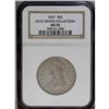 Image 1 : 1837 50C AU55 NGC. JR-5c, R.6. Cracks from the rim thr 1837[50C] AU55 NGC.
