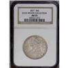 Image 1 : 1837 50C AU55 NGC. JR-8a, R.1. There is a large die lu 1837[50C] AU55 NGC.