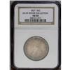 Image 1 : 1837 50C AU58 NGC. JR-10b, R.4. A careful examination 1837[50C] AU58 NGC.