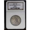 Image 3 : 1837 50C XF40 NGC. JR-19, R.5. This variety exhibits w 1837[50C] XF40 NGC.