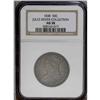 Image 1 : 1838 50C AU58 NGC. JR-5b, R.1. Star 8 is recut, a clas 1838[50C] AU58 NGC.