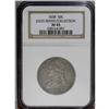Image 1 : 1838 50C XF45 NGC. JR-7b, R.6. A heavy rim break flatt 1838[50C] XF45 NGC.