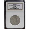 Image 1 : 1838 50C VF30 NGC. JR-10, R.5. A crack goes from the t 1838[50C] VF30 NGC.