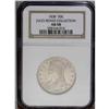 Image 1 : 1838 50C AU58 NGC. JR-16b, R.3. This die state display 1838[50C] AU58 NGC.