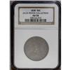Image 1 : 1838 50C AU58 NGC. JR-16c, R.5. This later die state h 1838[50C] AU58 NGC.