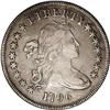 Image 1 : 1796 S$1 Large Date, Small Letters. B-5, BB-65, R.2--I 1796[S$1] Large Date, Small Letters. B-5, BB-