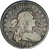 Image 1 : 1799 S$1 Normal Date. B-10, BB-163, R.2. Fine Details, 1799[S$1] Normal Date. B-10, BB-163, R.2--Eng
