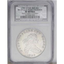 1799 S$1 8x5 Stars. B-23, BB-159, R.3--Improperly Clea 1799[S$1] 8x5 Stars. B-23, BB-159, R.3--Impro