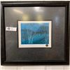 Image 1 : Framed Tom Thompson Numbered Print Measures The print is 8" h x 10" W and the Frame is 18" h x 20" W