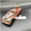 Image 3 : Vintage Pressed Steel Fire Truck. 8" L x2.5" h