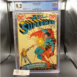 Graded Superman Comic. Graded by CGC. 9.2 In Hard Case