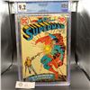 Image 1 : Graded Superman Comic. Graded by CGC. 9.2 In Hard Case