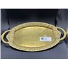 Image 1 : Vintage Brass Decorative Tray
