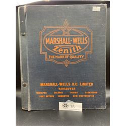 Marshell-Wells Zenith Catalogue