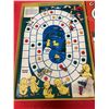 Image 2 : Vintage 1930's Board Game Old Lady Goose ( Wooden Pieces)