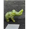 Image 2 : 1" h Carved Jade Elephant