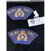 Image 1 : 2 Vintage RCMP Cloth Shoulder Patches