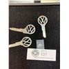 Image 2 : 3 Vintage Volkswagen Uncut Keys