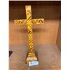 Image 2 : A Handmade Vintage Inlaid Cross on Base