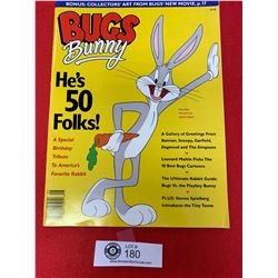 Bugs Bunny " He's 50 Folks" Anniversary Magazine