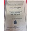 Image 2 : Pair of Canadian Government Books. Canadian Army Training Pamphlet form 1942. Canada's Part in the G