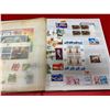 Image 2 : Very Nice Leather Embossed Stamp Album Filled with World Stamps