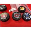 Image 2 : Lot of 5 NHL Hockey Pucks