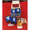 Image 1 : Box of Playboy Trading Cards Still in the Package. 2 Packages Open Full Box