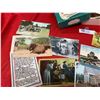Image 3 : Lot of Vintage Postcards and Envelopes in an Old Christmas Card Box
