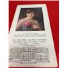 Image 2 : An Antique 1924 Calander Girl  Month of June,July, August