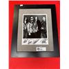 Image 1 : A Ncely Framed Autographed Picture of the Band Asia