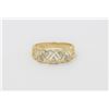 Image 1 : 10K Yellow Gold Diamond Heart Ring