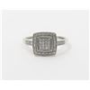 Image 1 : 14K White Gold Diamond Ring