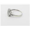 Image 2 : 14K White Gold Diamond Ring