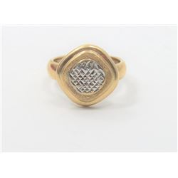 14K Gold Two-Tone Ring