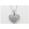 Image 1 : Designer Swarovski Crystal Heart Necklace