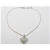 Image 2 : Designer Swarovski Crystal Heart Necklace