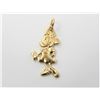 Image 1 : 14K Yellow Gold Disney Minnie Mouse Pendant