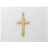 Image 2 : 14K Yellow Gold Crucifix Pendant