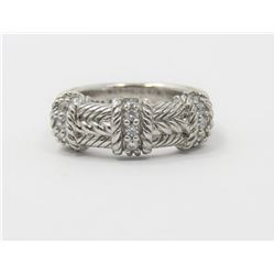 Judith Ripka Sterling Silver Ring