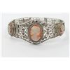 Image 2 : Antique Silver Cameo Bracelet