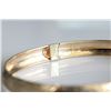 Image 2 : 10K Yellow Gold Bangle Bracelet