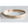 Image 1 : 10K Yellow Gold Bangle Bracelet