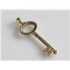 Image 2 : 10K Yellow Gold and Diamond Key Pendant