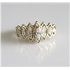 Image 1 : 14K Yellow Gold Marquis Diamond Ring