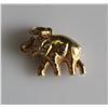 Image 2 : 14K Yellow Gold Elephant Pendant
